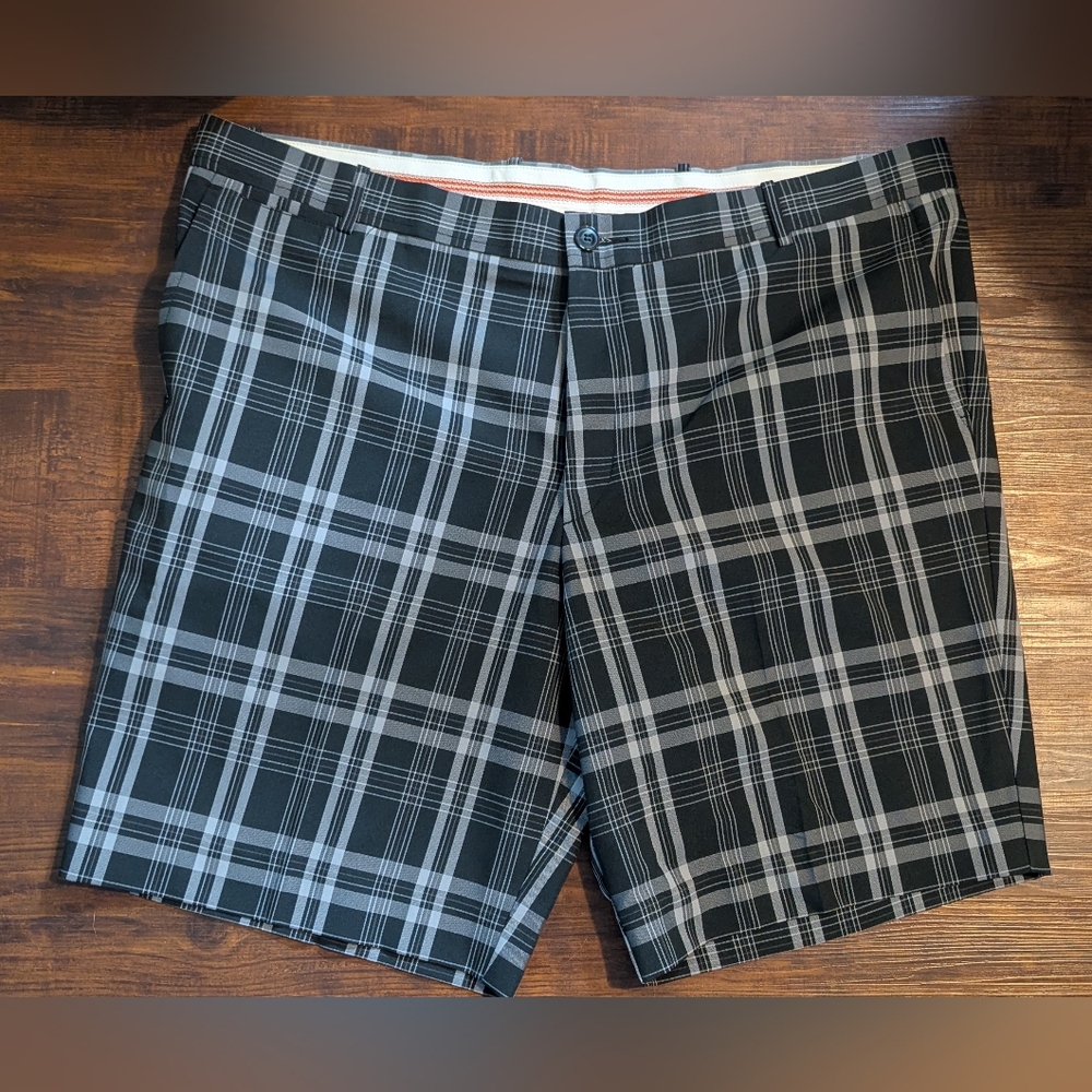 Dockers Plaid  Shorts Lightweight Casual